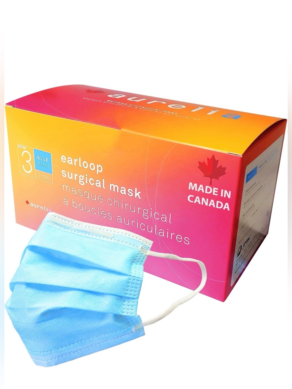 Aurelia Earloop Surgical Mask (50pcs)
